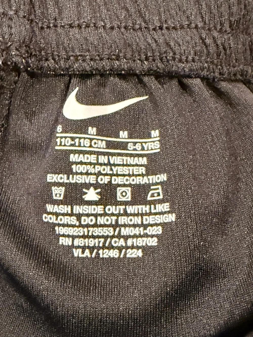 Nike Boys Shorts Graphic Tee Set Swoosh Logo Size 6